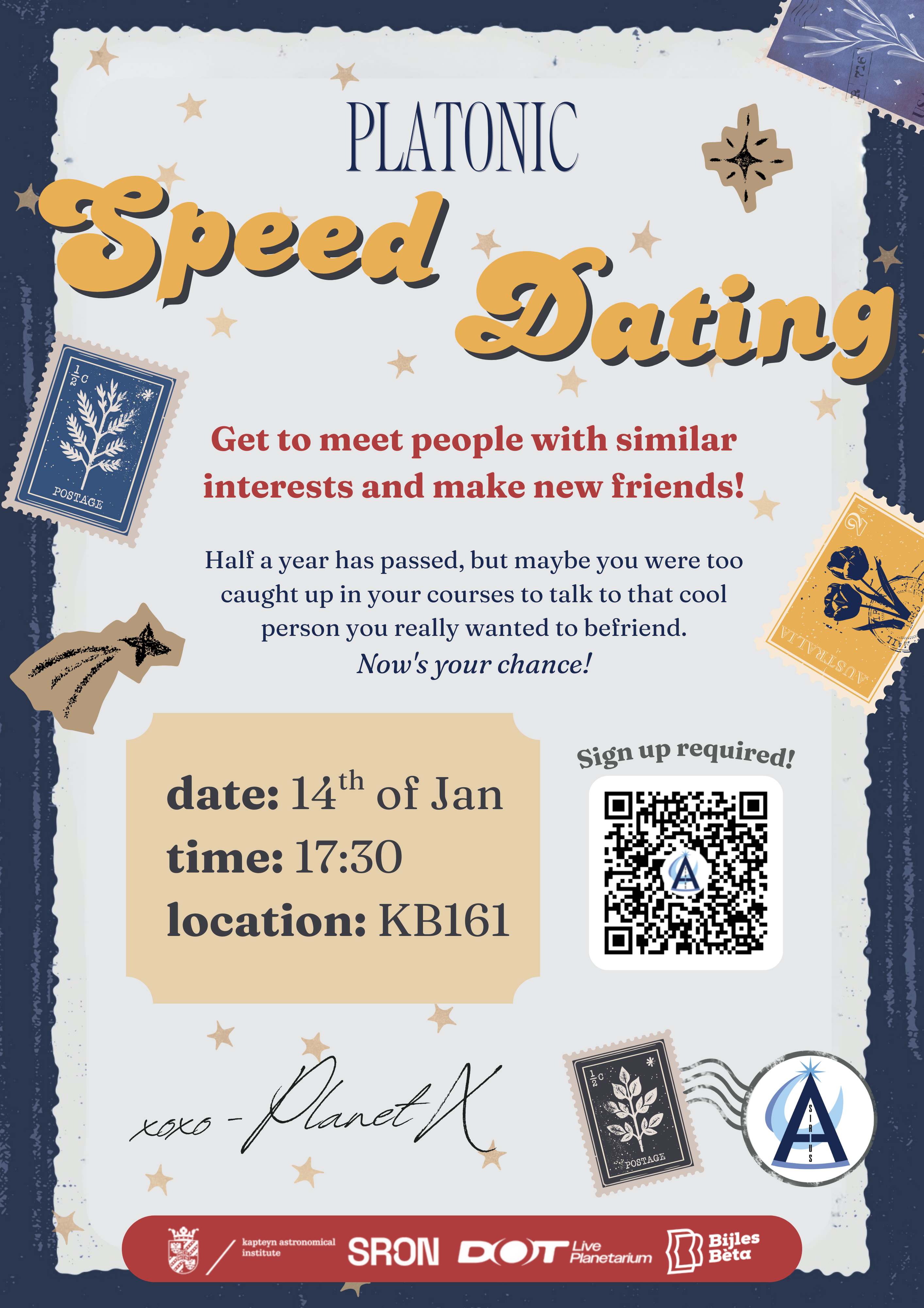 Platonic Speed Dating